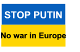 Stop Putin No War in Europe